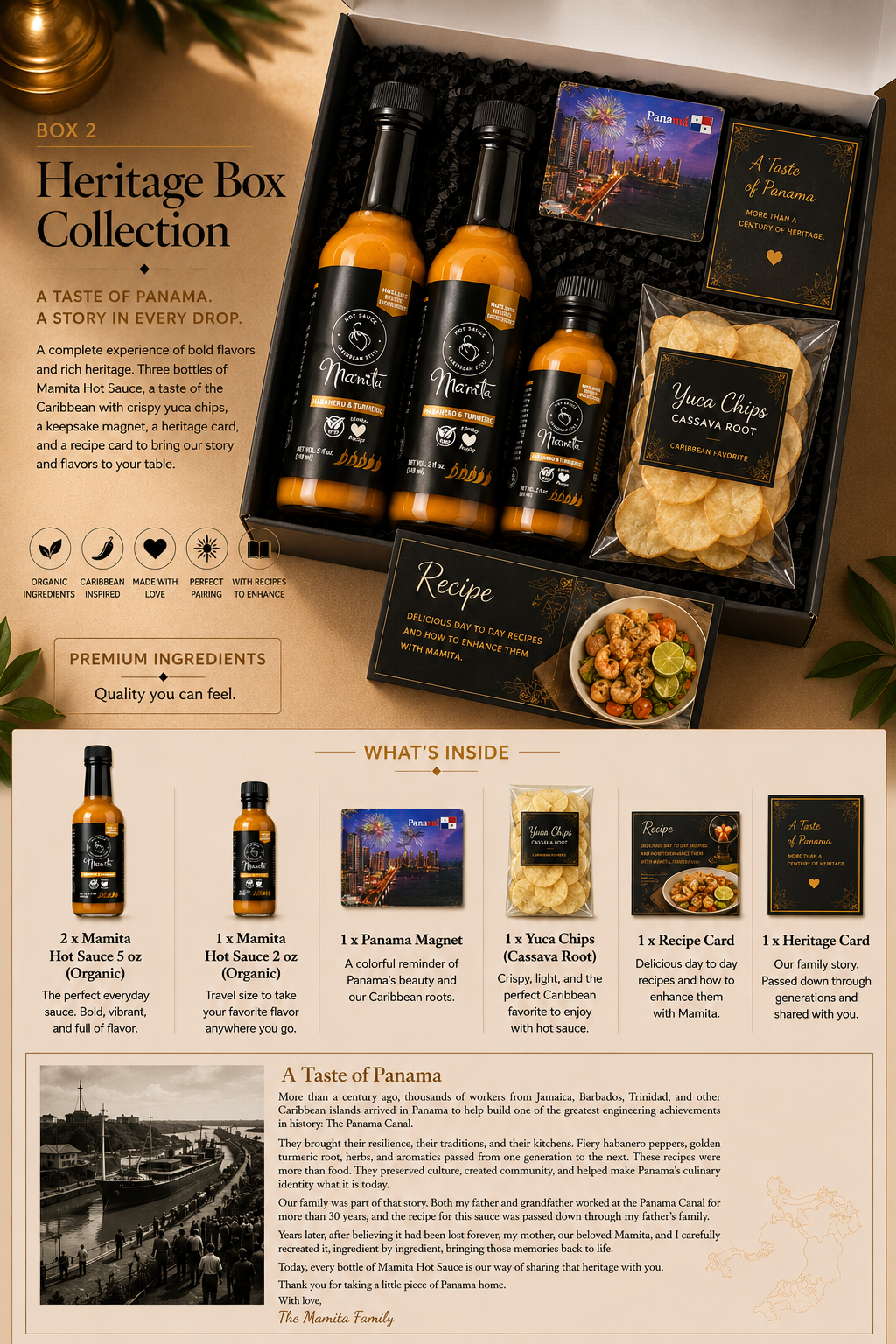 The Heritage Box Collection – Crunchy Yuca Edition